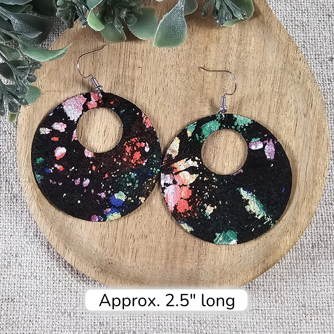 Color Splash Hole-in-One Earrings